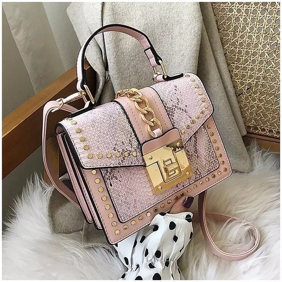 Handbags - Pink Crossbody Bag